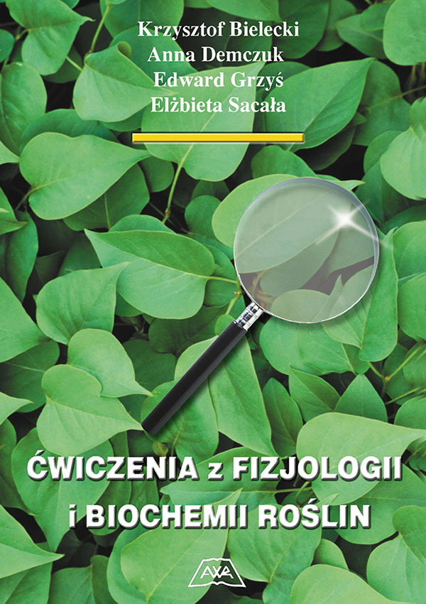 ĆWICZENIA Z FIZJOLOGII I BIOCHEMII ROŚLIN   NR 553